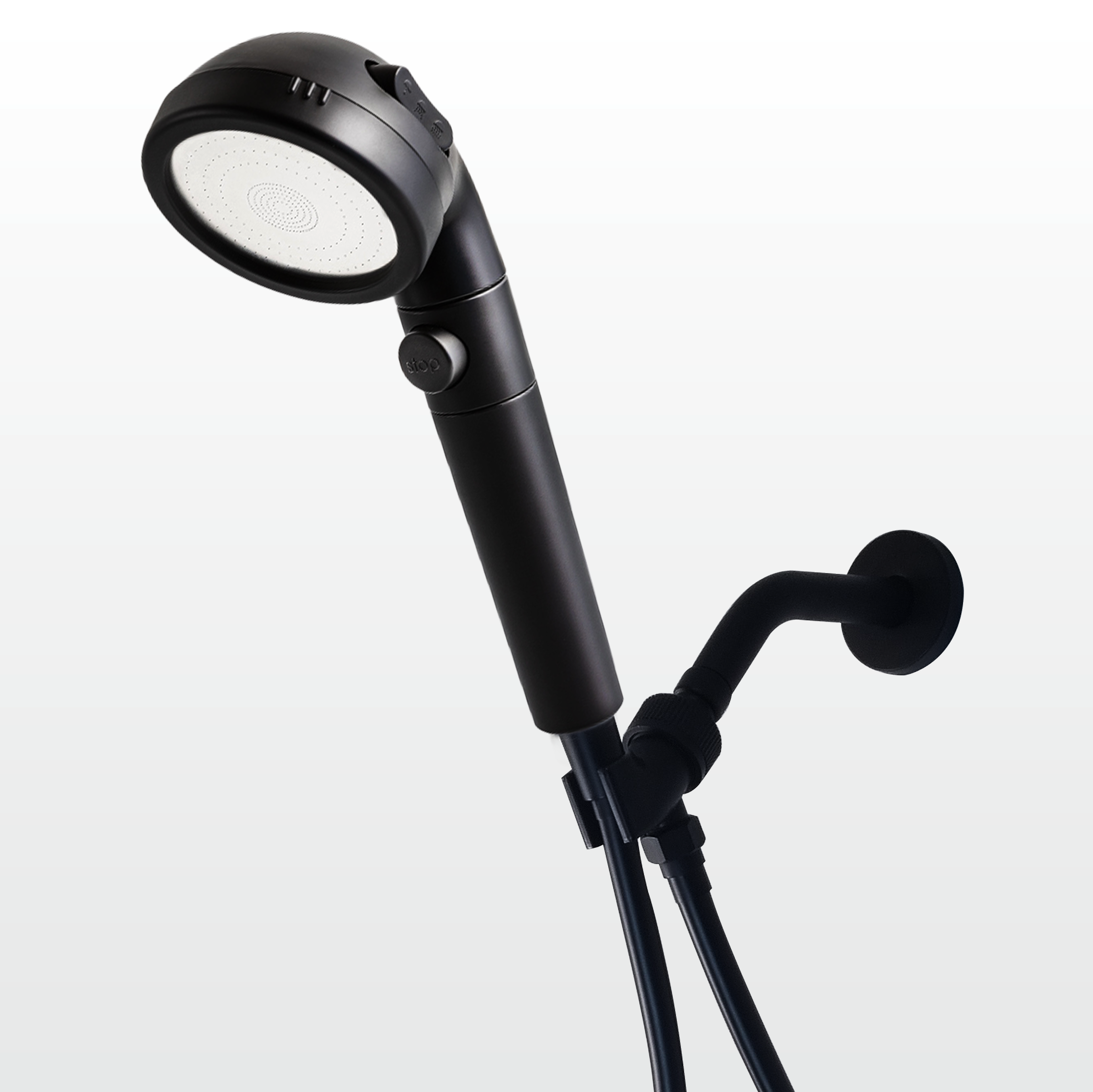 Black Vitamin C Shower Head
