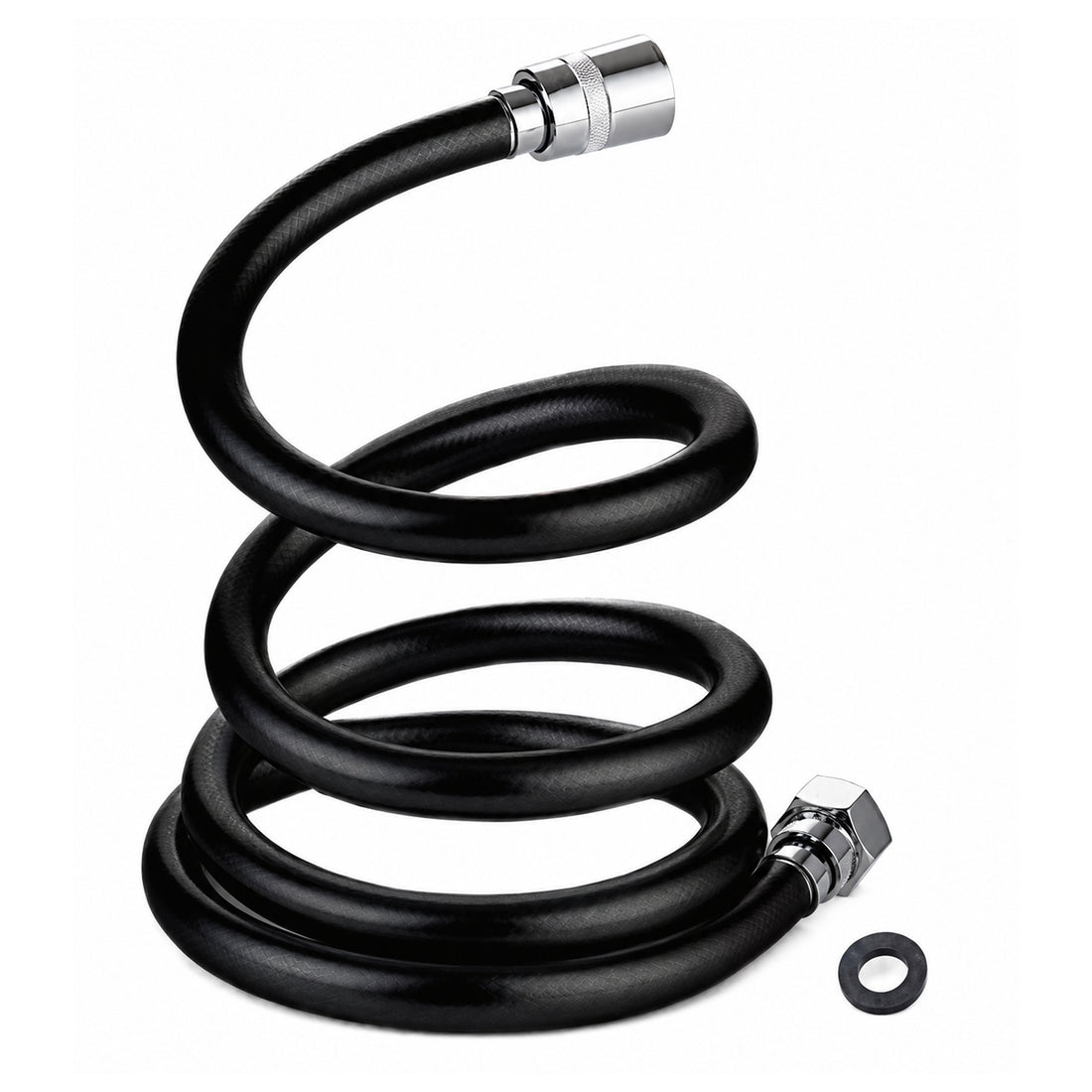 Premium Doucheslang Zwart (1.5m)