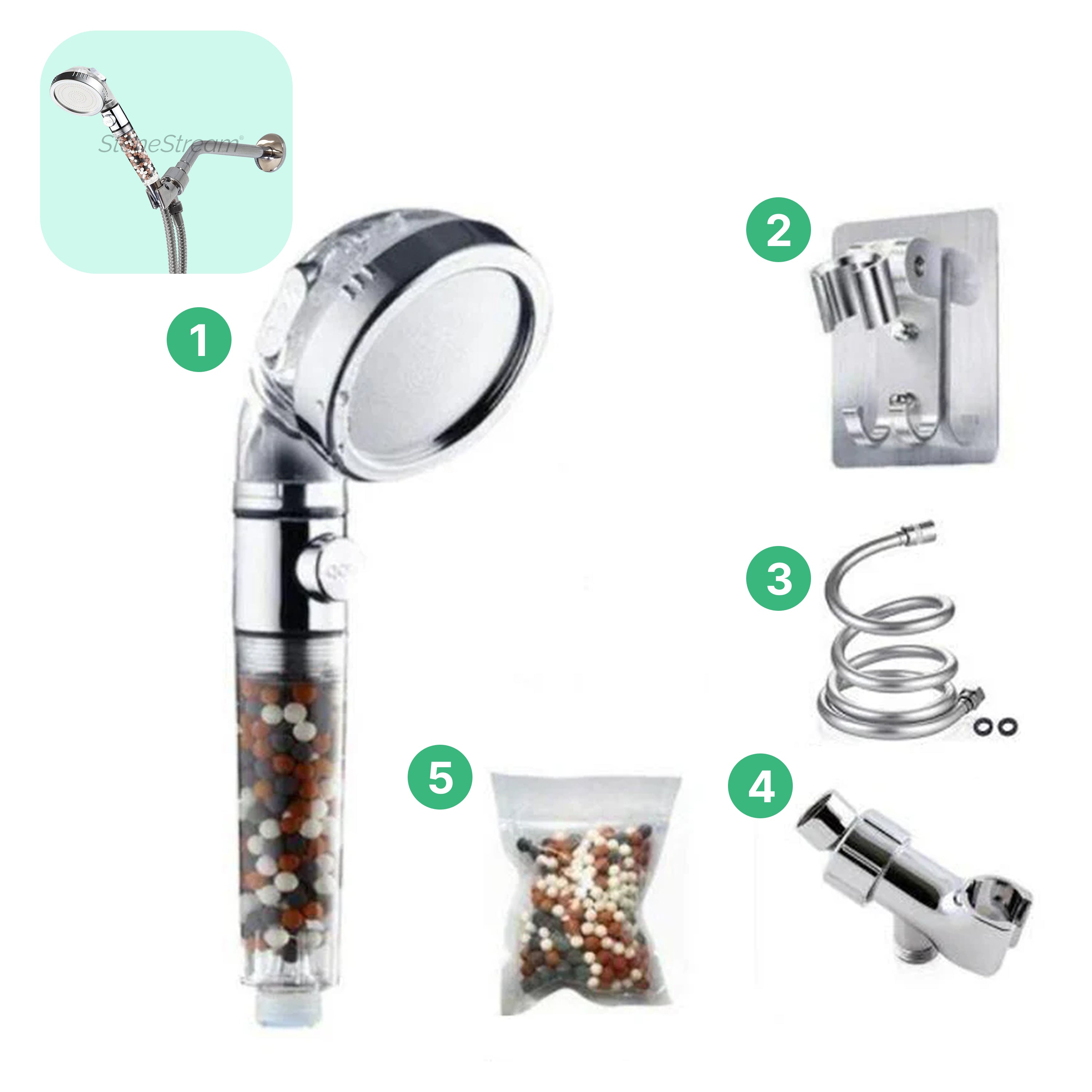 EcoPower Shower Head