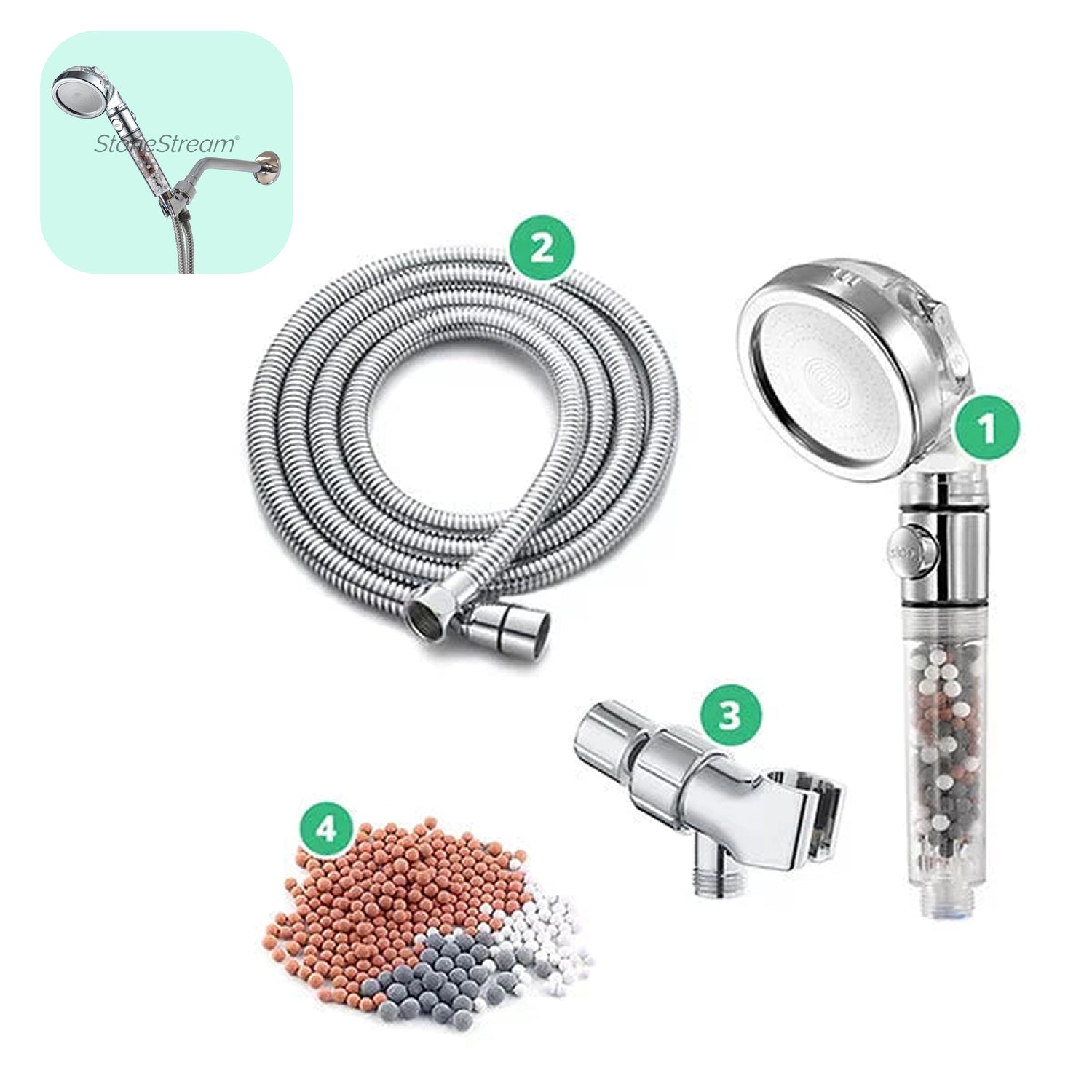 4-in-1 Muuradapterkit