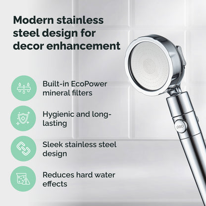 Ecolux Metallic Douchekop