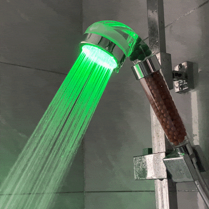 LED Ionic douchekop